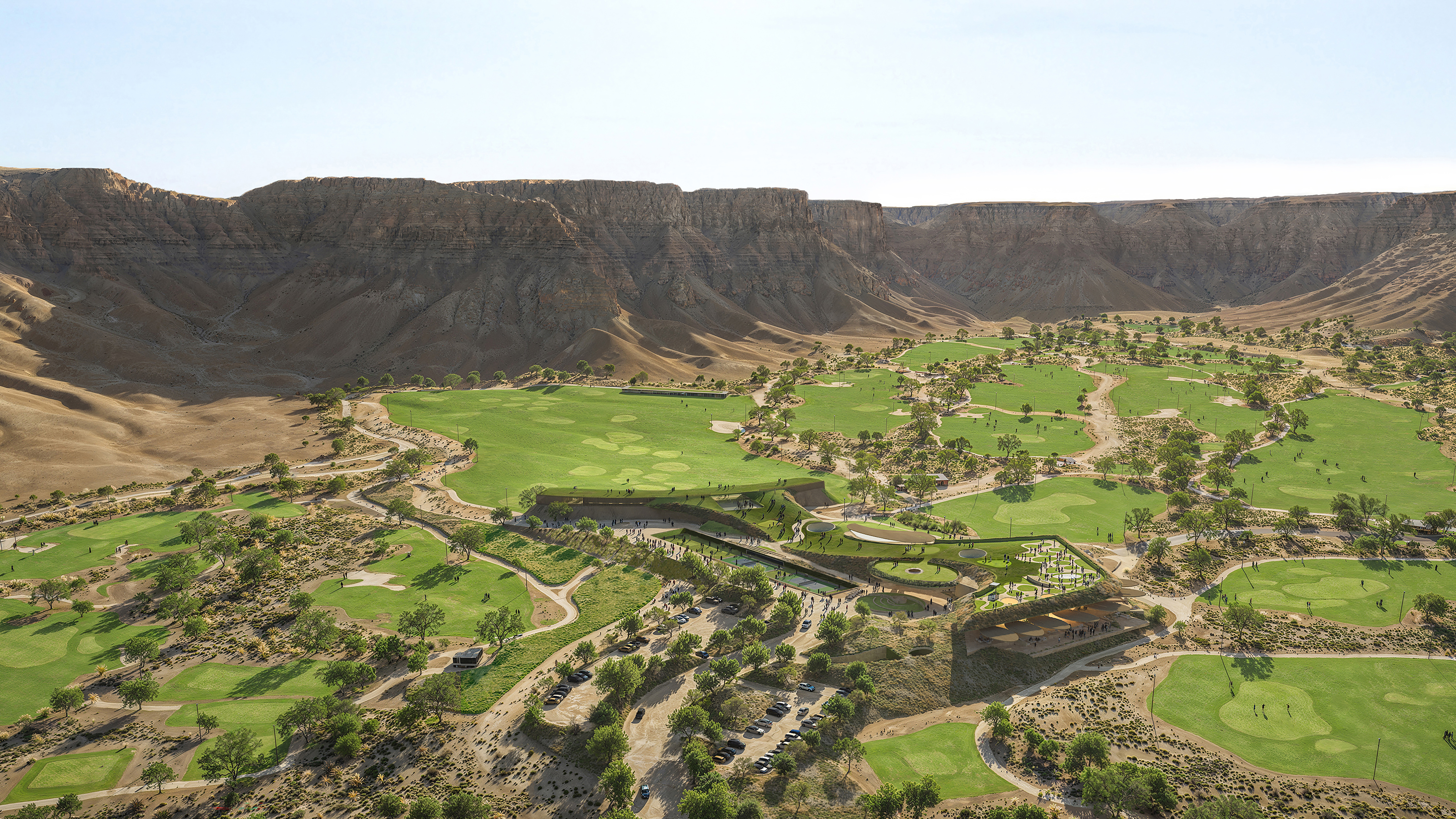 Public Golf Club in Qiddya City